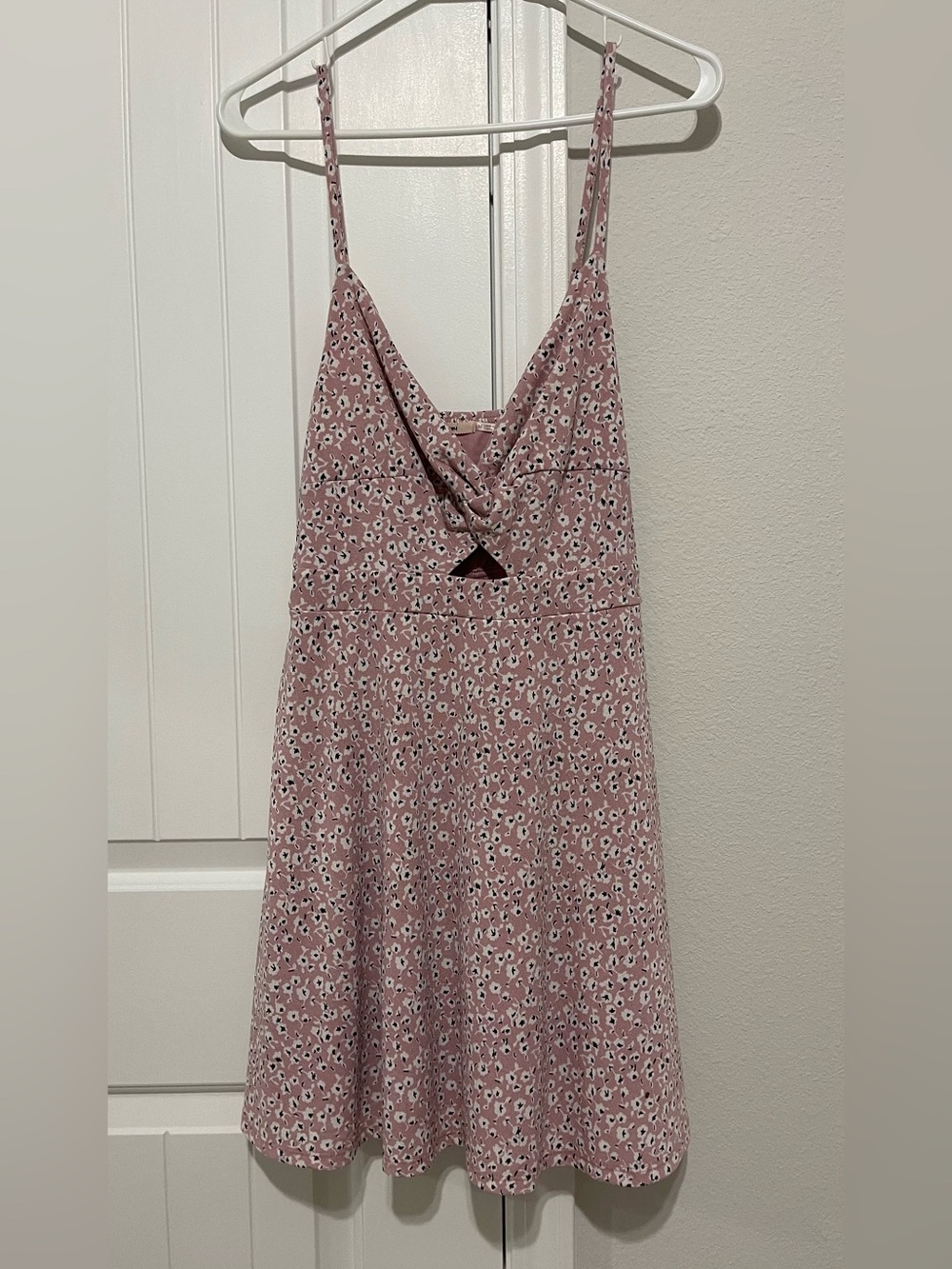 Mi ami Mauve floral Midi Dress